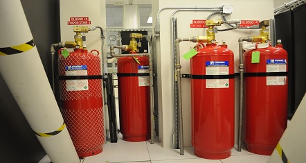 AUTOMATIC FIRE PROTECTION WITH FM200 SYSTEM